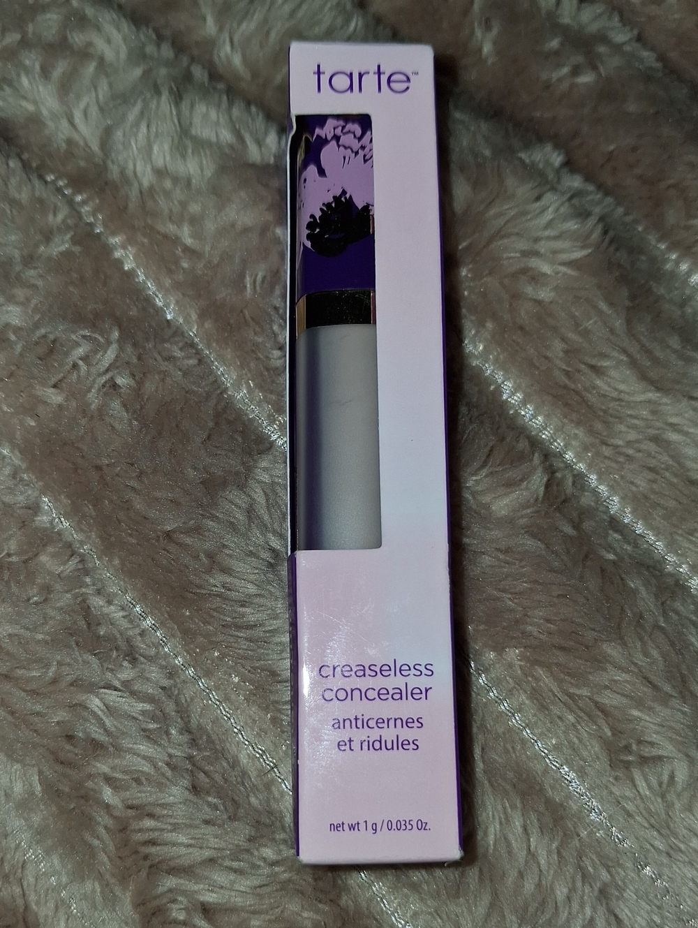 tarte Creaseless Concealer - Purple/White Packaging